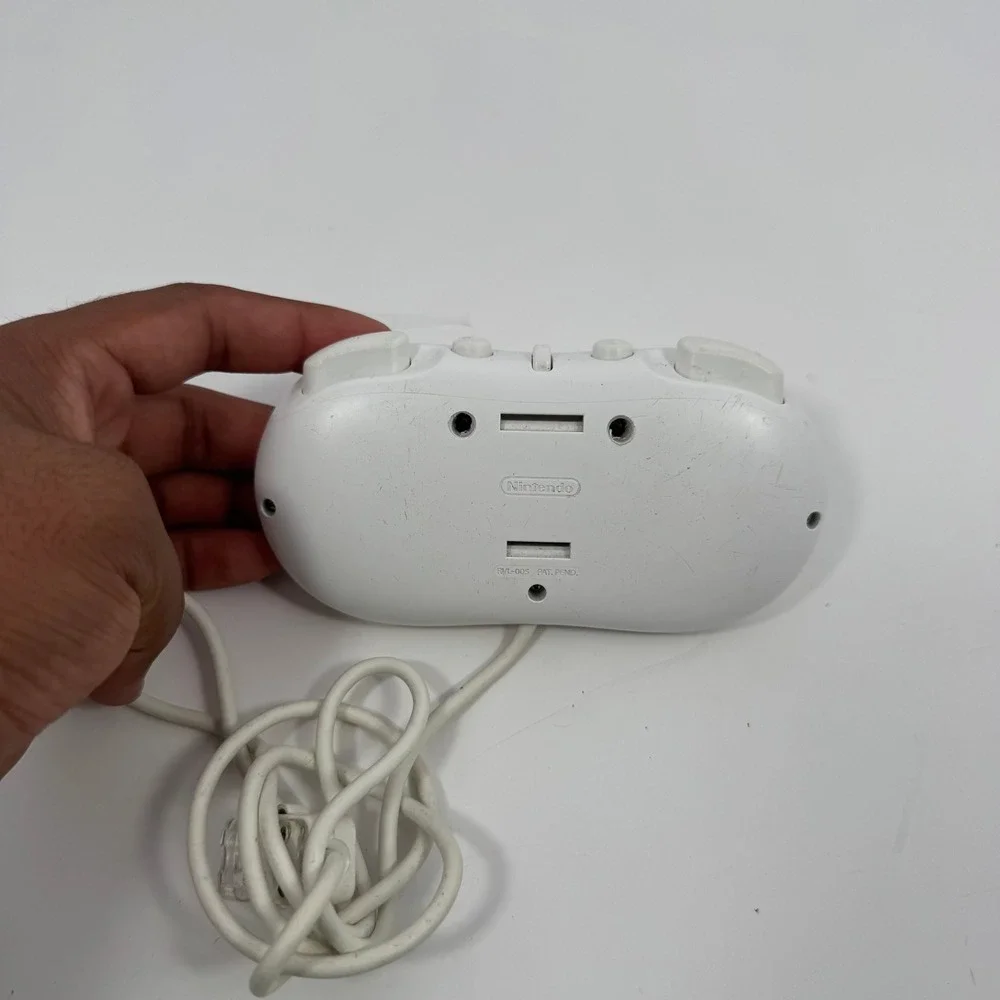 Nintendo Wii Classic Controller RVL-005 White Tested Working OEM